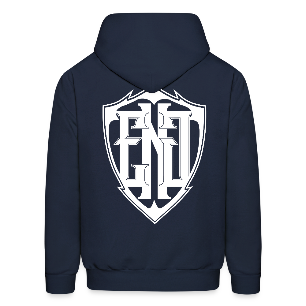 ENGRAVED Classic Hoodie - navy