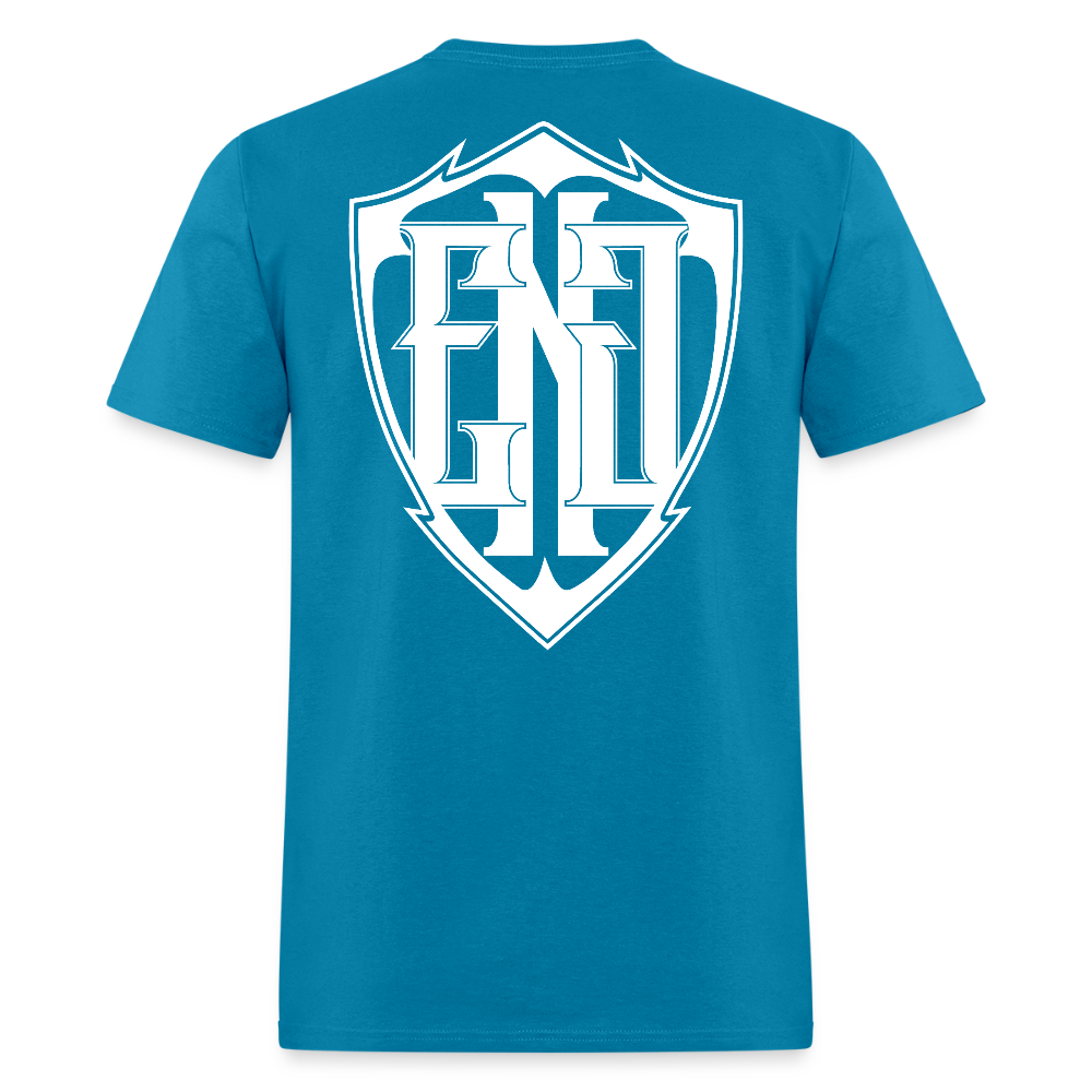 ENGRAVED Classic T-Shirt - turquoise