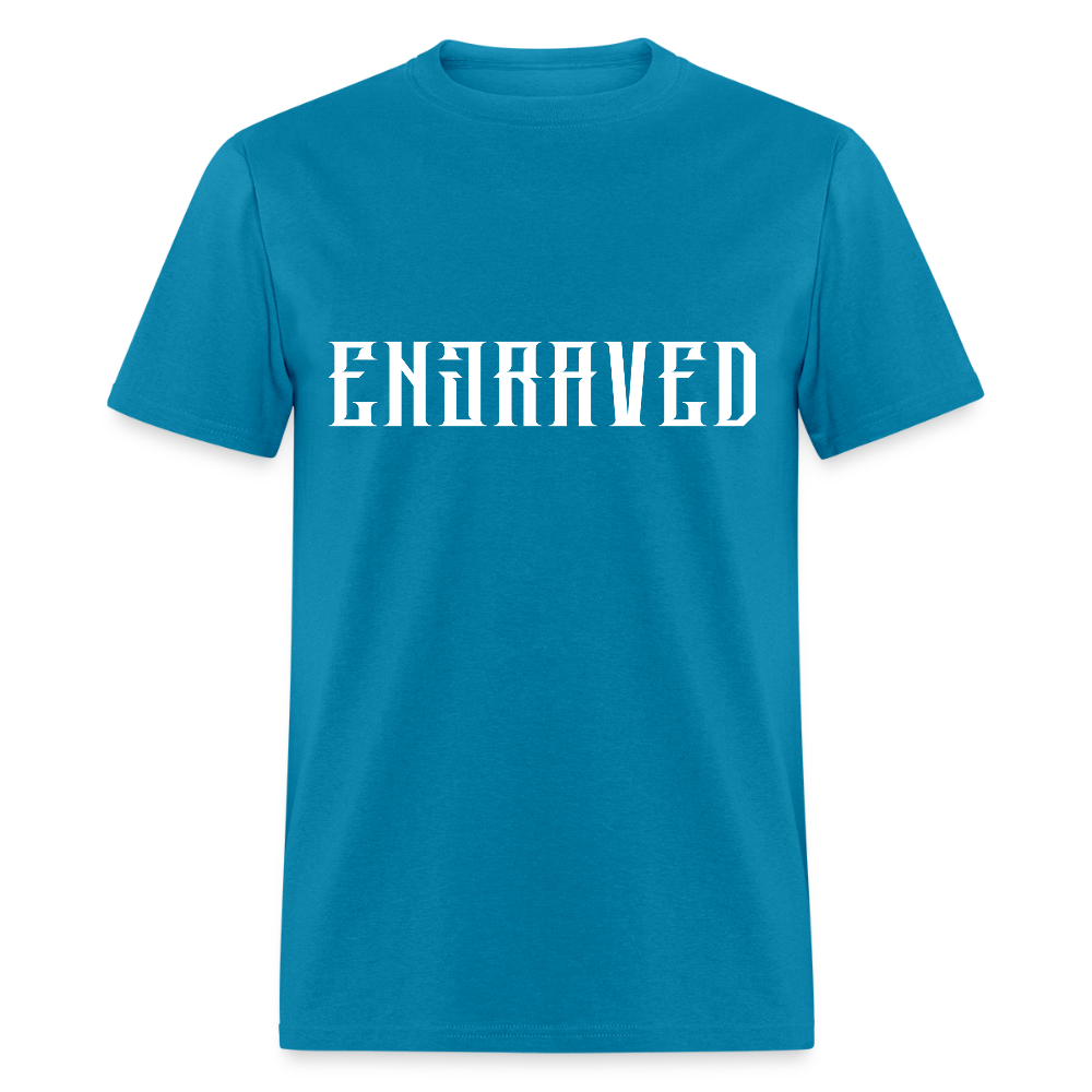 ENGRAVED Classic T-Shirt - turquoise