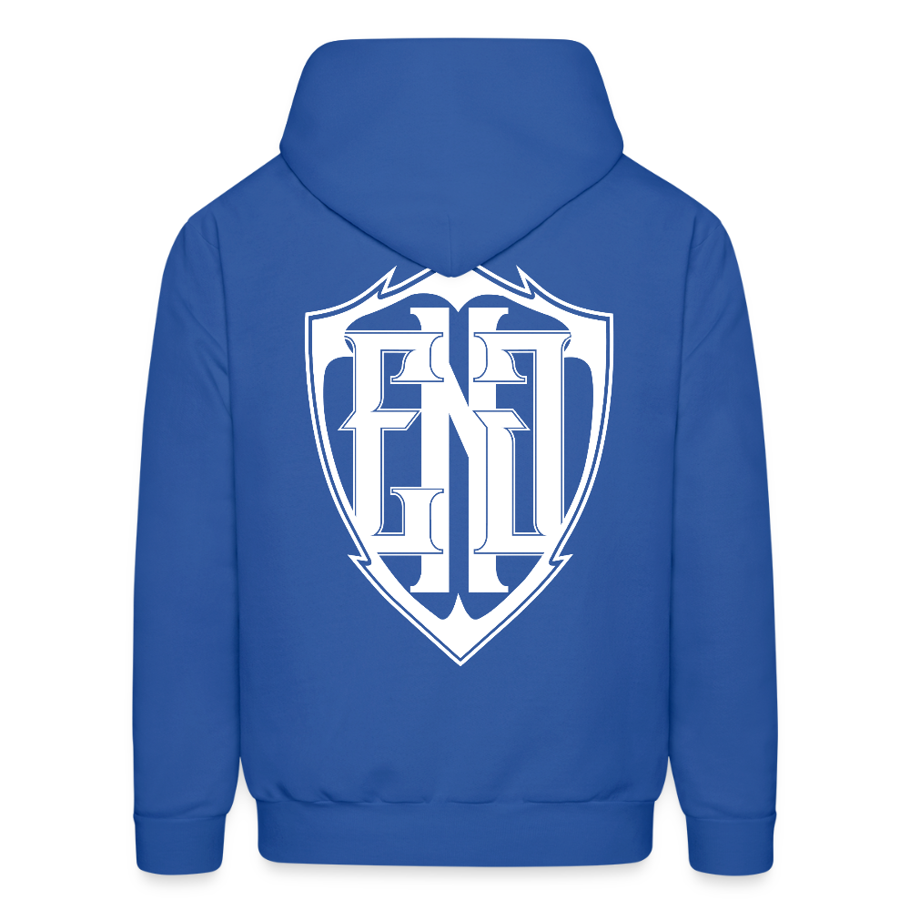 ENGRAVED Classic Hoodie - royal blue