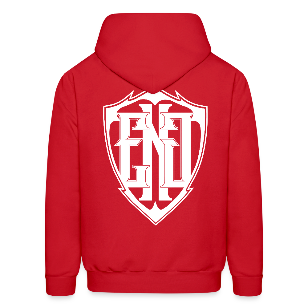 ENGRAVED Classic Hoodie - red