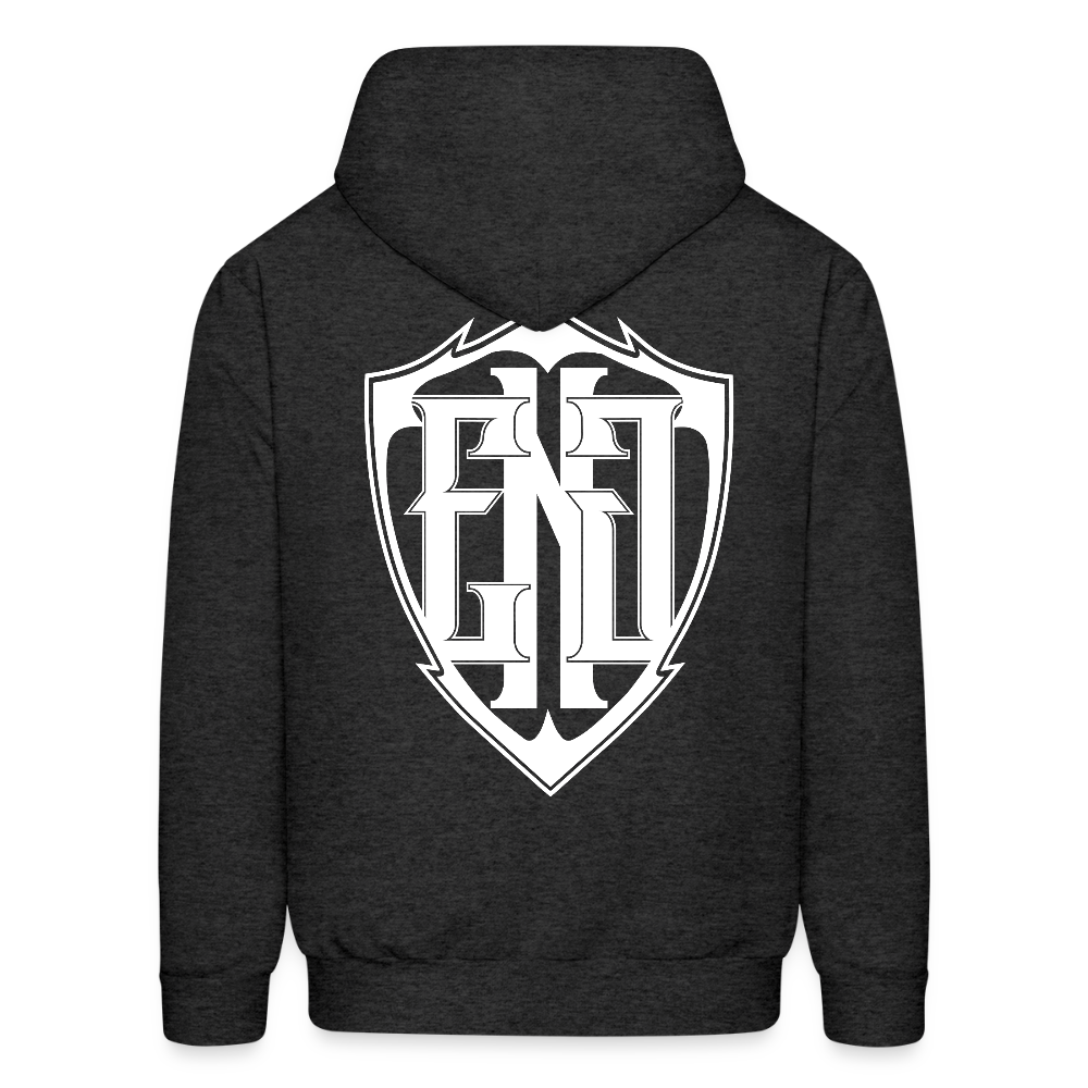 ENGRAVED Classic Hoodie - charcoal grey