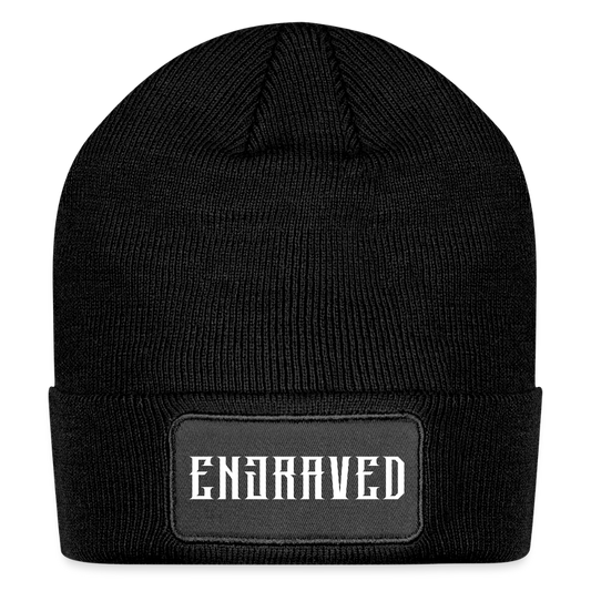 Patch Beanie - black