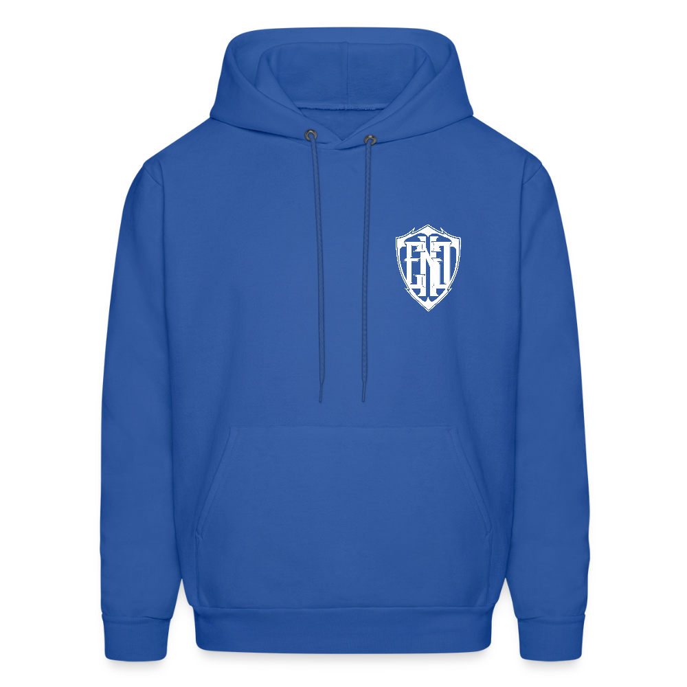 ENGRAVED Classic Hoodie - royal blue