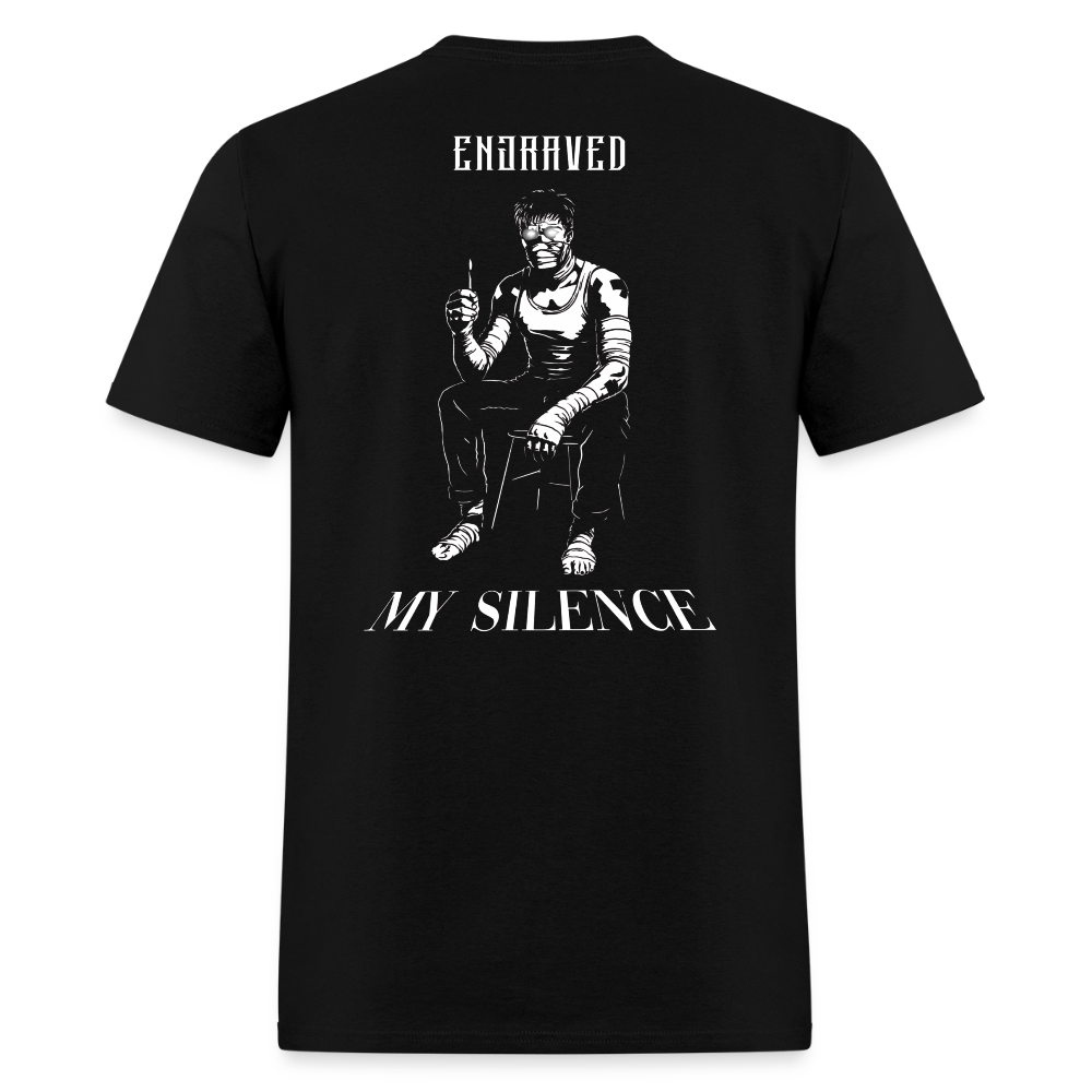 'My Silence' T-Shirt - black