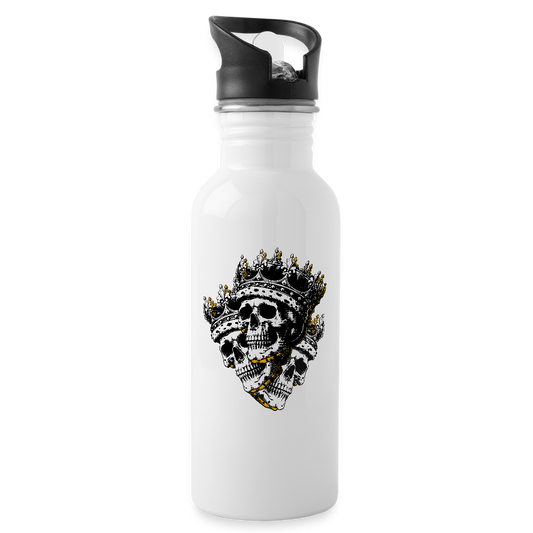 ENGRAVED Water Bottle - white
