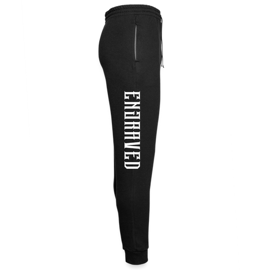 ENGRAVED Unisex Tracksuit Pants - black/asphalt