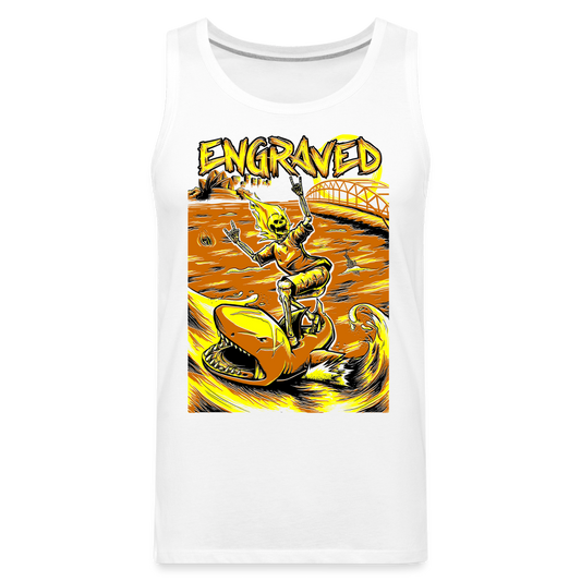 Men’s Premium Tank - white