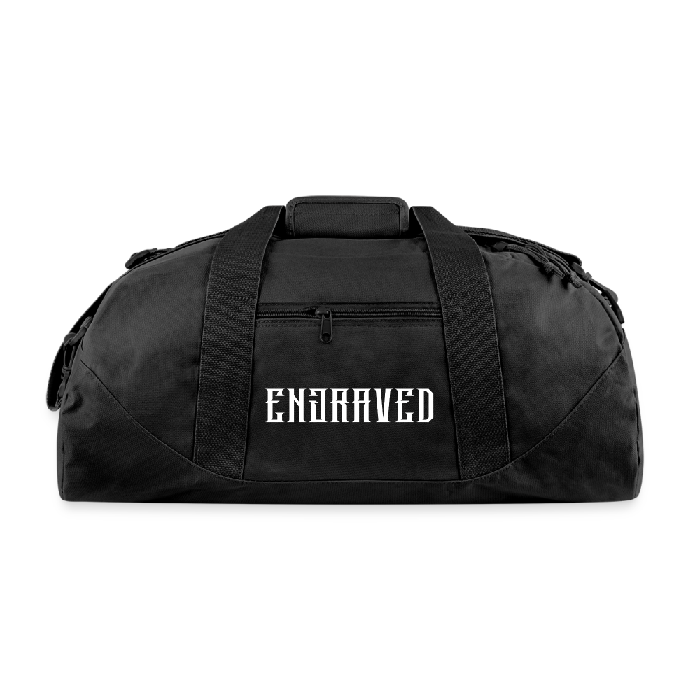 ENGRAVED Duffle Bag - black