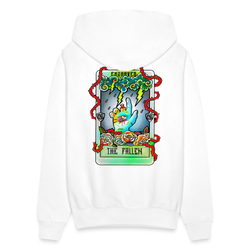 The Fallen Hoodie - white