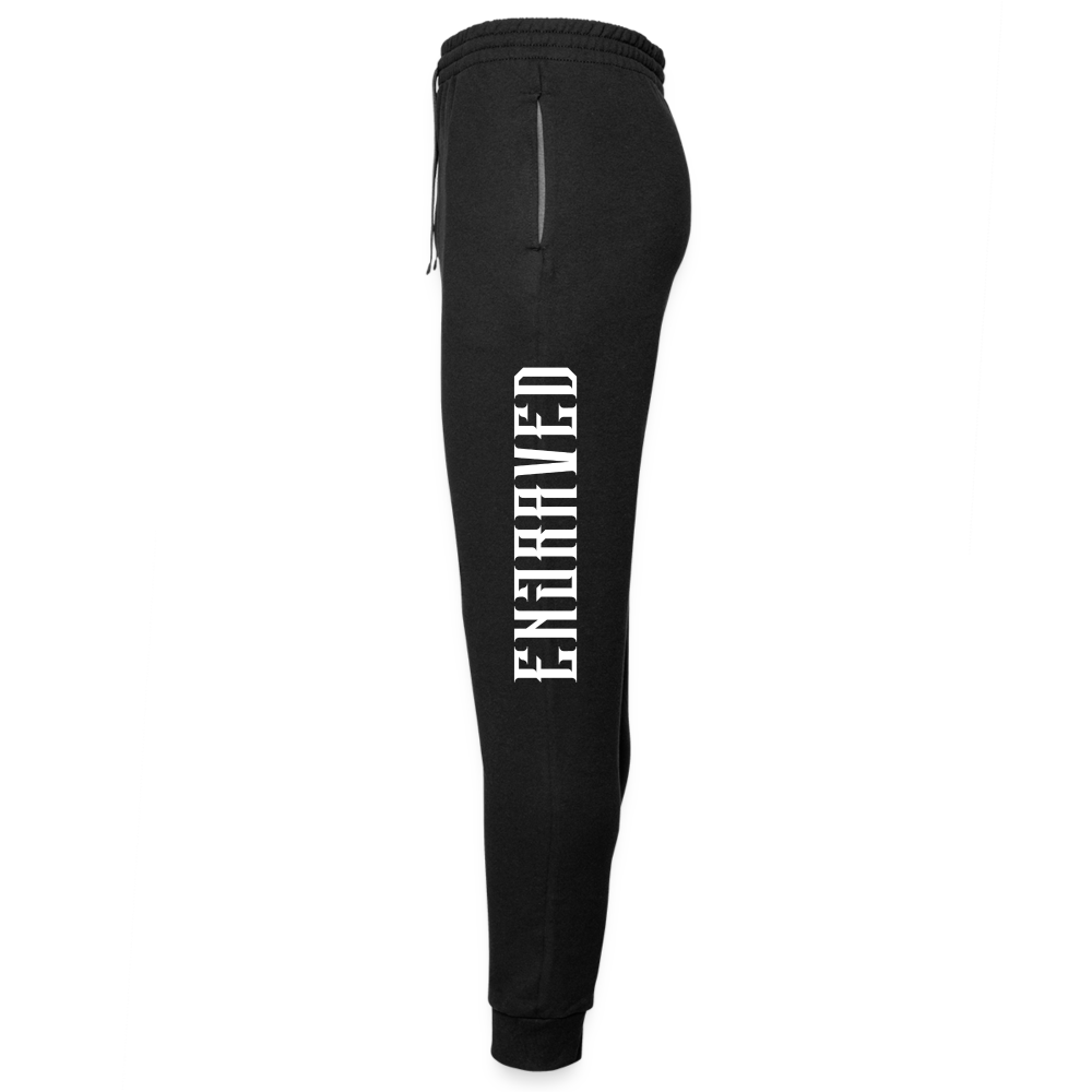 ENGRAVED Unisex Tracksuit Pants - black/asphalt